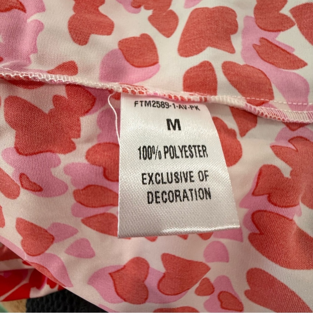 Thml Red Multi Color Blouse Size Medium Nwot - image 6